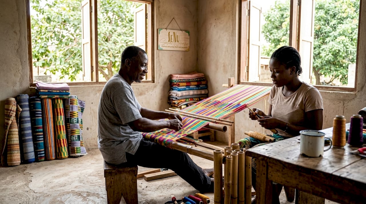 Sustainable fashion trends empowering West African artisans