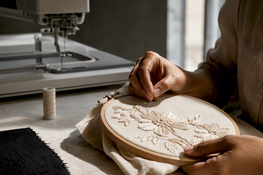 80–400 Hours vs 2–5 Hours: Choose Hand or Machine Embroidery
