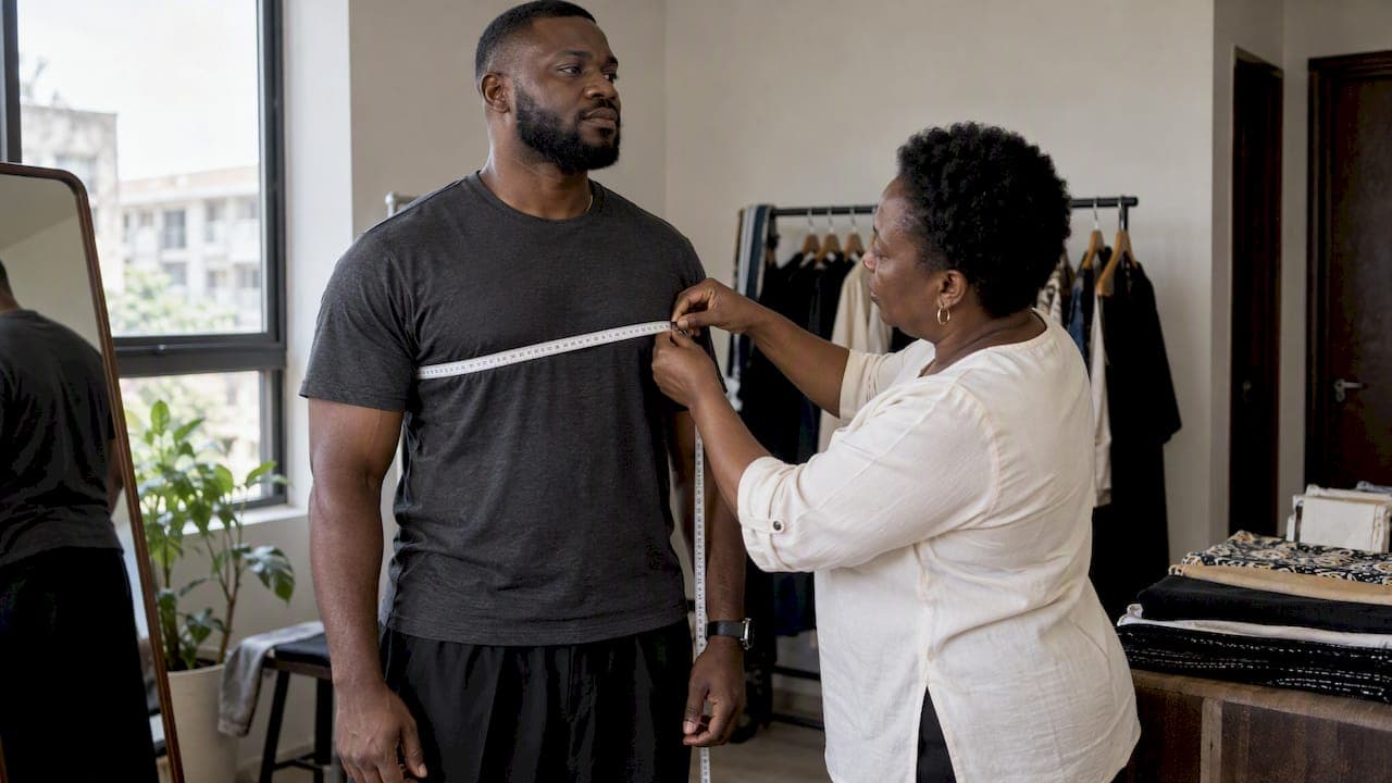 Three Measurements That Decide Agbada Size for U.S. Buyers